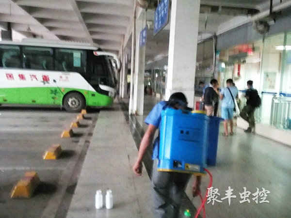 中心汽車(chē)站滅蚊蠅消殺
