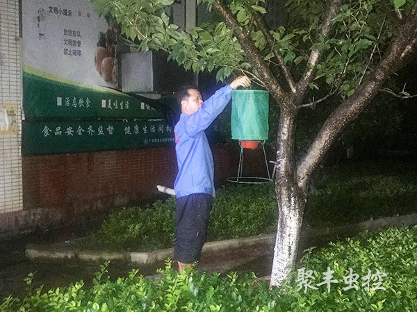 垃圾場(chǎng)安裝誘蠅籠
